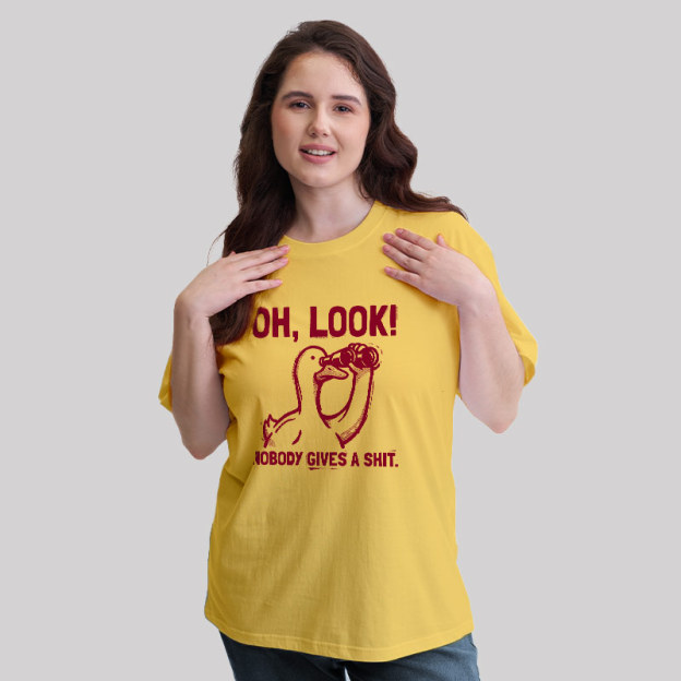 Nobody Gives A Shit Geek T-Shirt