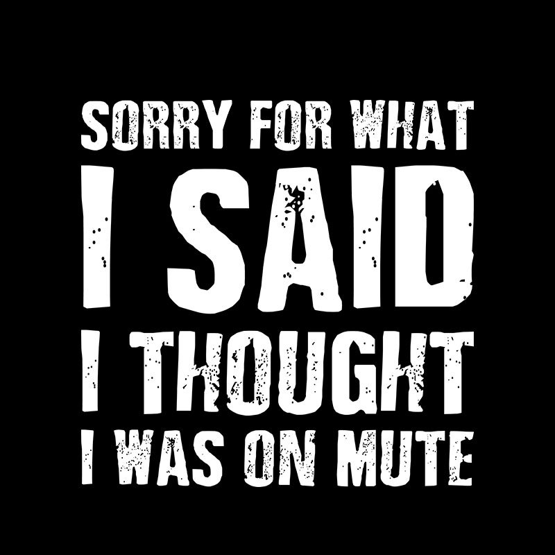 Mute Mishap Geek T-Shirt