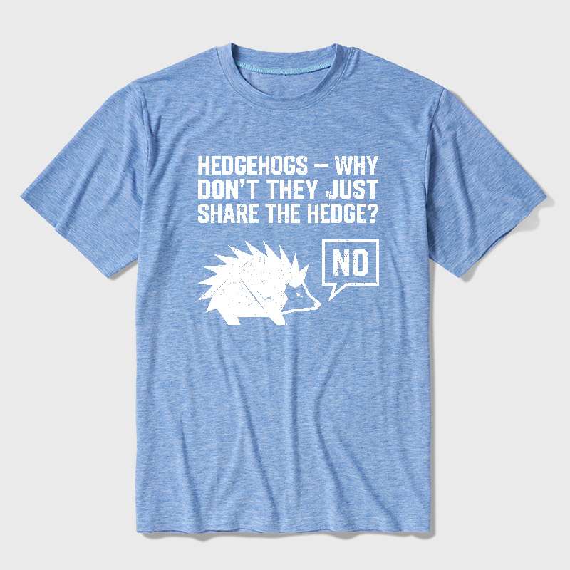 Just Share The Hedge Ultra Soft Heather Tee