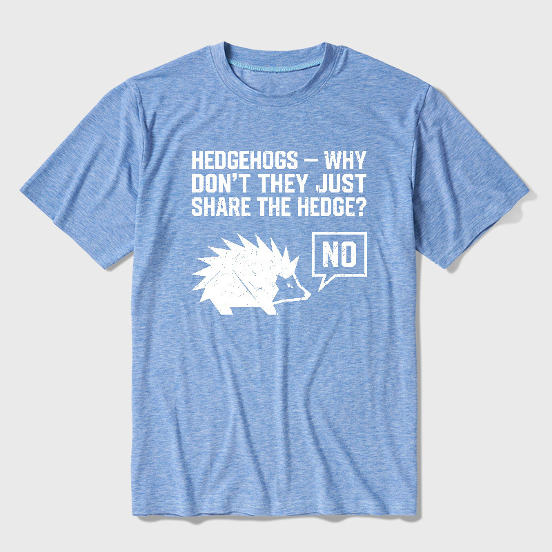 Just Share The Hedge Ultra Soft Heather Tee