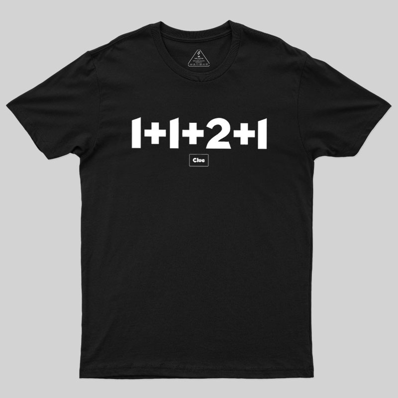 A Clue White T-Shirt Geek T-Shirt