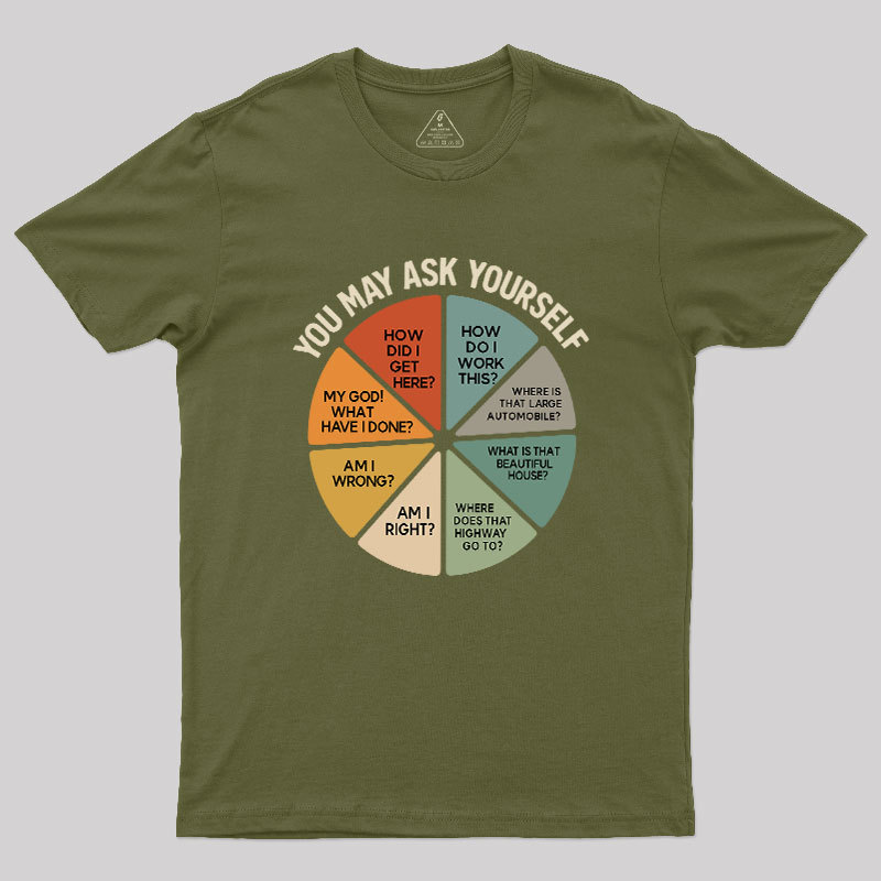 You May Ask Yourself Vintage Geek T-Shirt