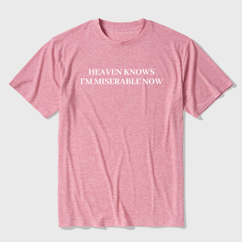 The Smiths Ultra Soft Heather Tees