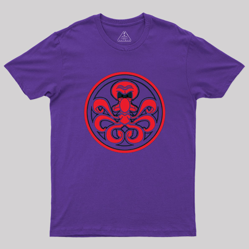 Octopus Who Hates Work Geek T-Shirt
