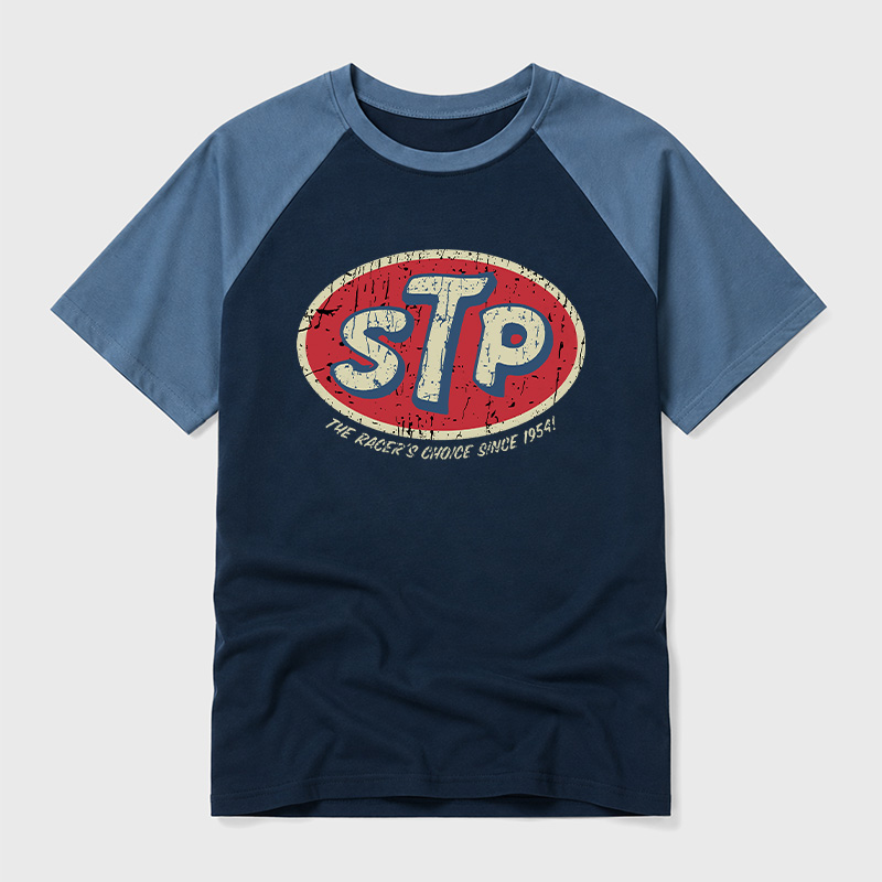 STP Racer's Choice 1954 Geek Retro Raglan T-Shirt