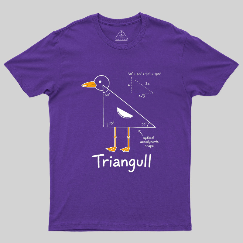 Triangull Geometry Seagull Geek T-Shirt