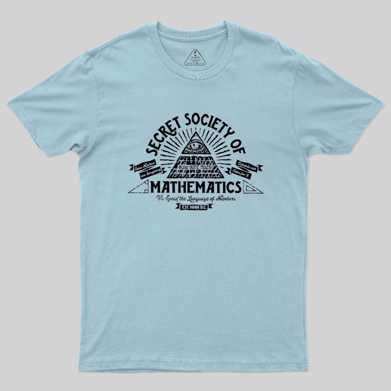 Illumathnati - Secret Society of Math Geek T-Shirt