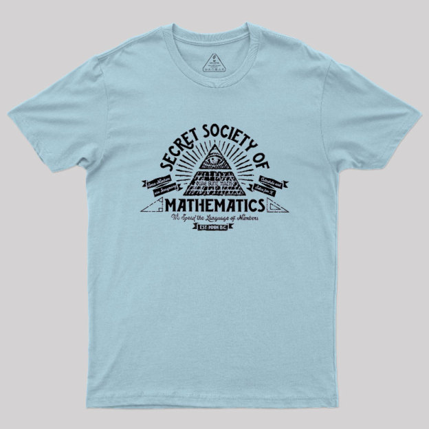 Illumathnati - Secret Society of Math Geek T-Shirt