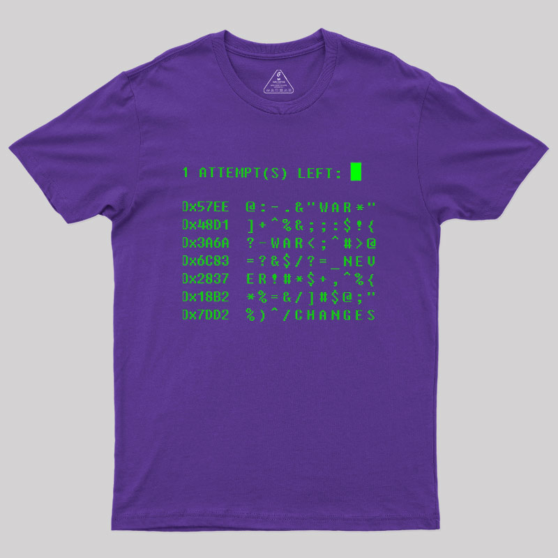 War Never Changes Geek T-Shirt