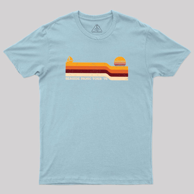Seaside Panic Tour 75 Geek T-Shirt