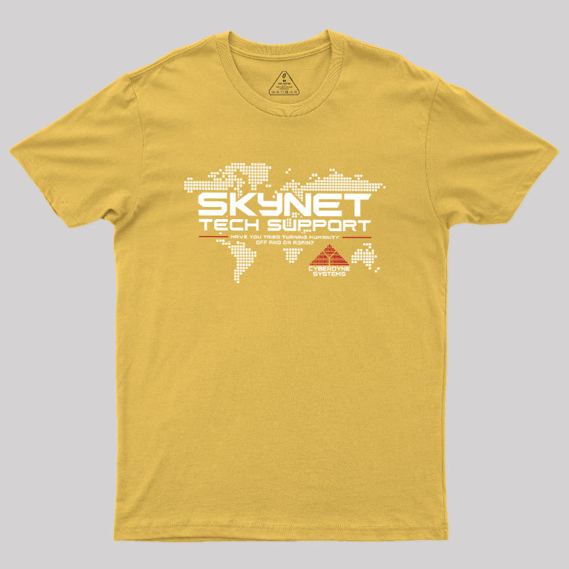 Skynet Tech Support Geek T-Shirt