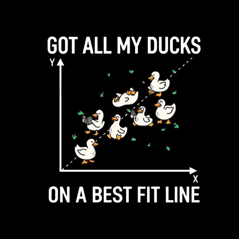 Ducks in a Row Geek T-Shirt