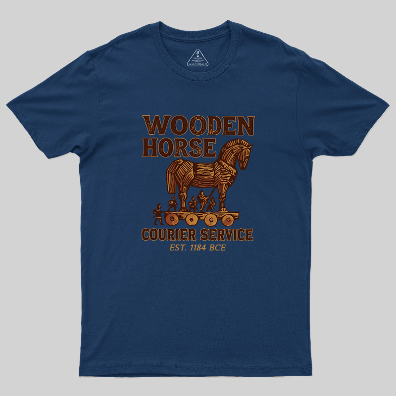 Trojan Courier Geek T-Shirt