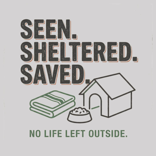 Seen Sheltered Saved Geek T-Shirt