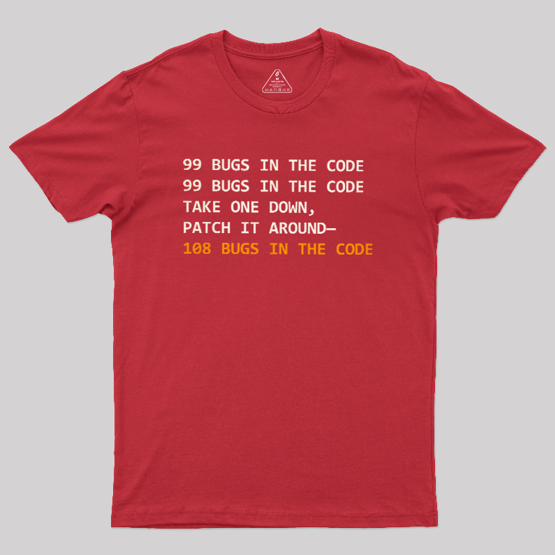 99 Bugs In The Code Geek T-Shirt