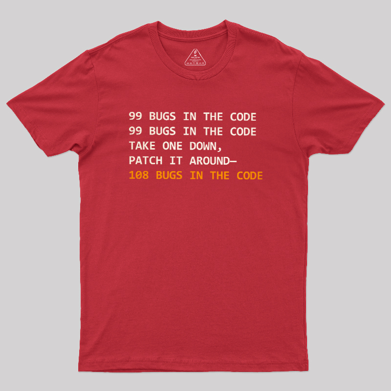 99 Bugs In The Code Geek T-Shirt
