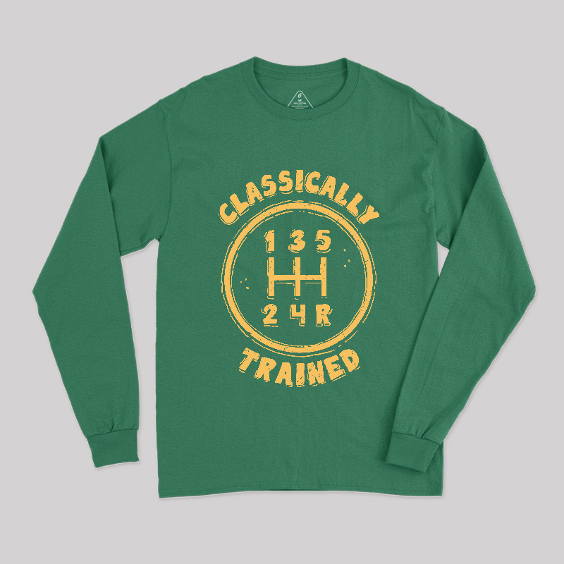Classically Trained Hair Long Sleeve T-Shirt