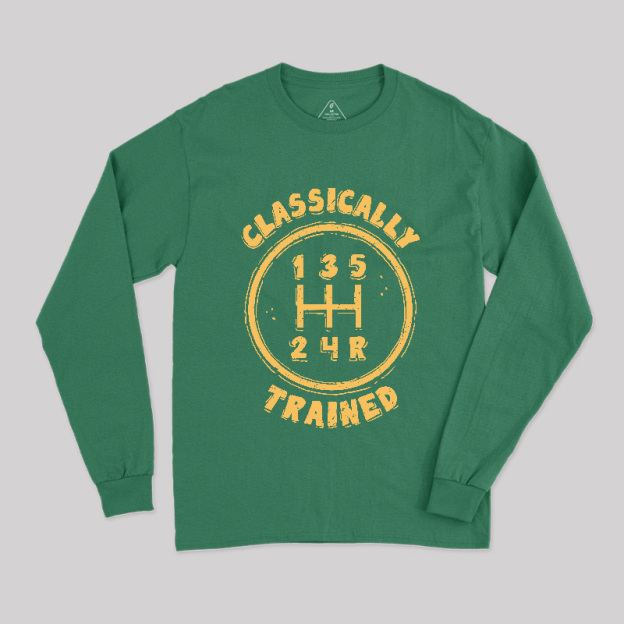 Classically Trained Hair Long Sleeve T-Shirt