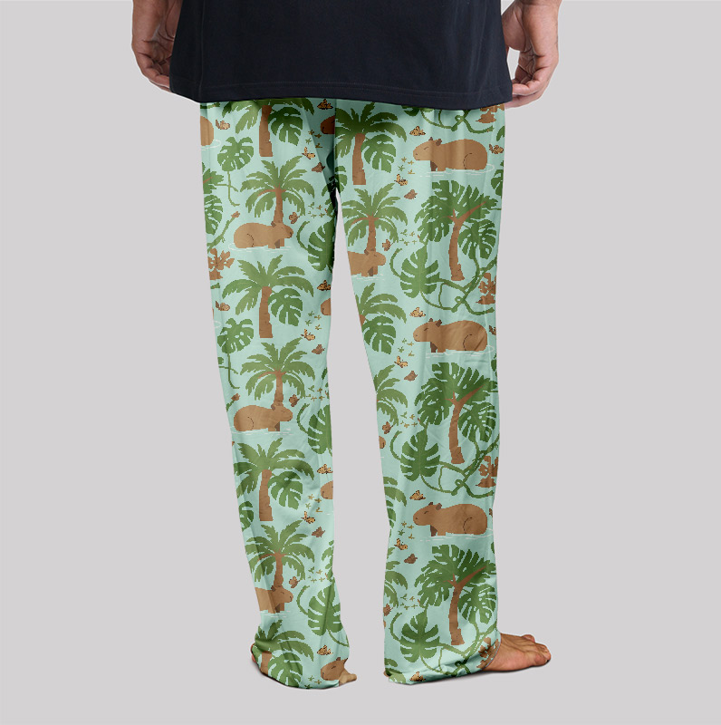Capybara's Adventure Journey Geek Loungewear Pants
