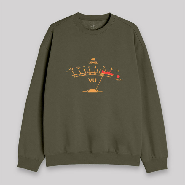 Volume VU Meter Sweatshirt