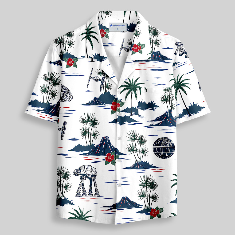 Geeksoutfit Off-World Relic Button Up Pocket Shirt for Sale