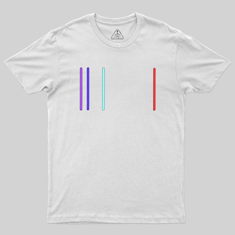 Hydrogen Emission Spectrum Geek T-Shirt