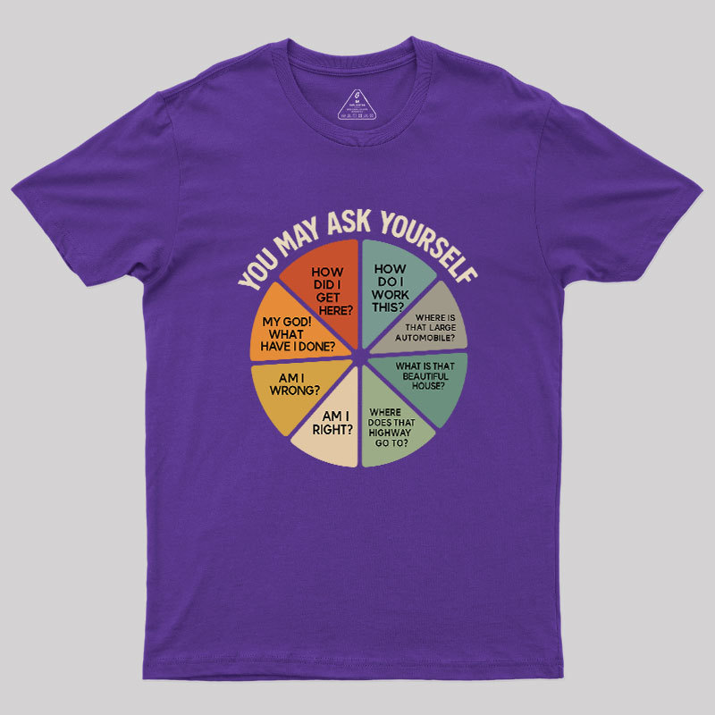 You May Ask Yourself Vintage Geek T-Shirt