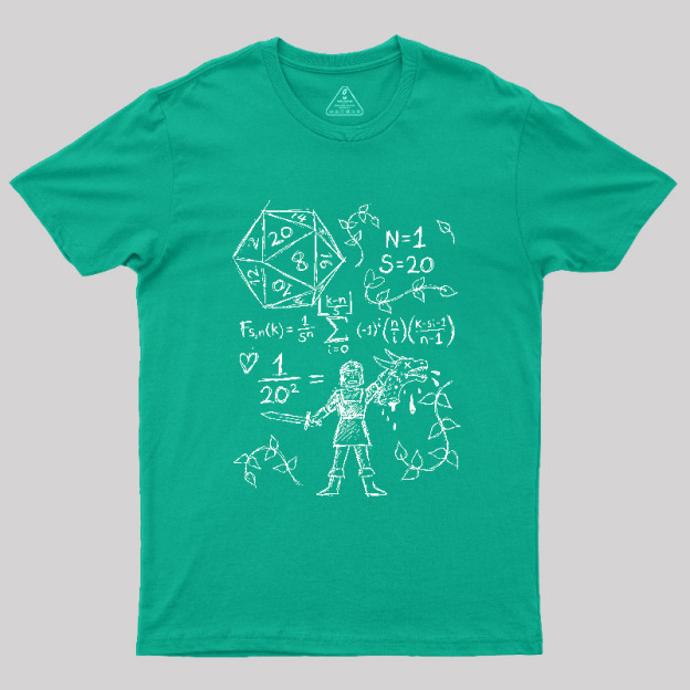 Knight of Probability Geek T-Shirt