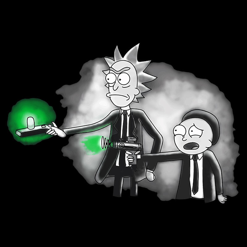 Pulp Ricktion Geek T-Shirt