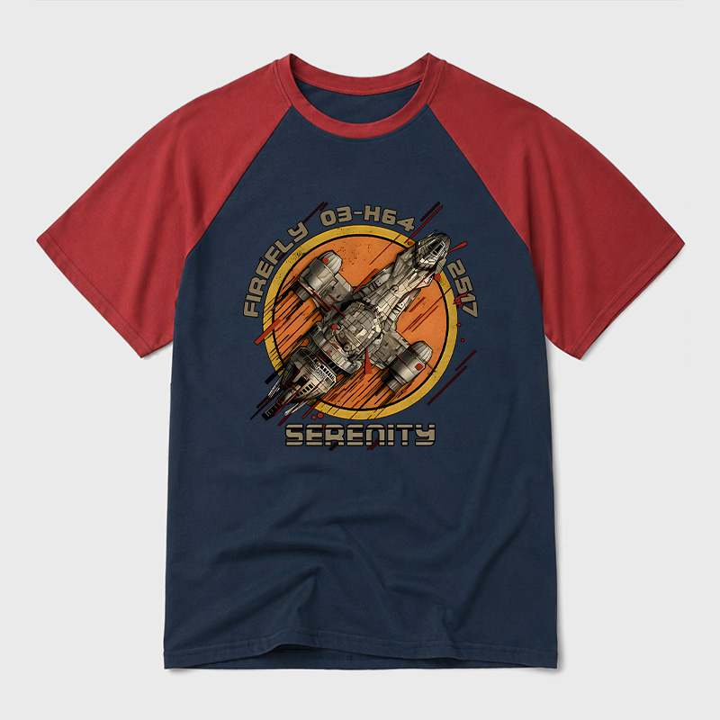 Firefly Junker Geek Retro Raglan T-Shirt