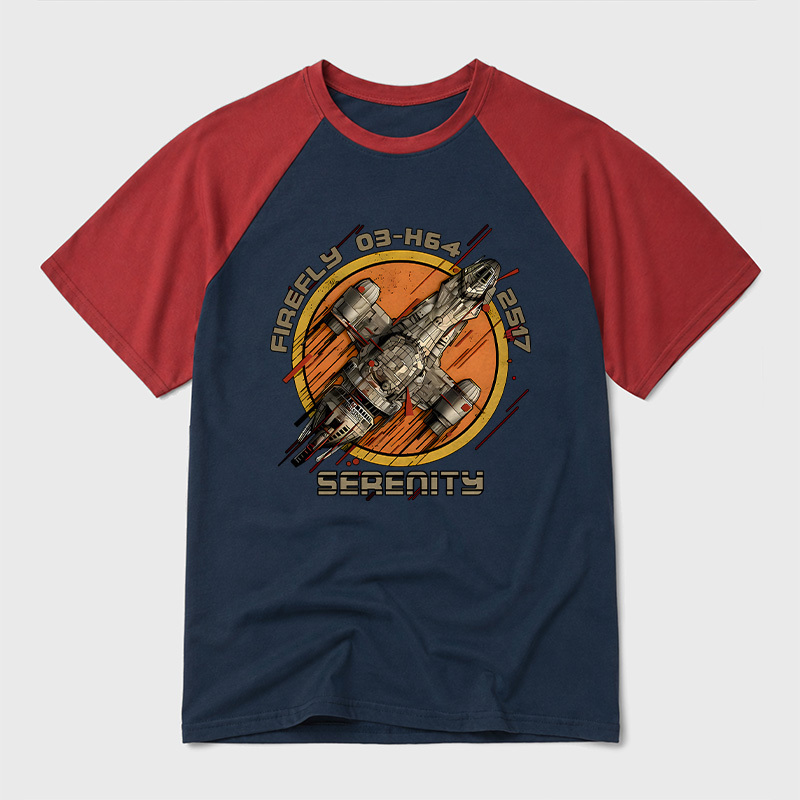 Firefly Junker Geek Retro Raglan T-Shirt