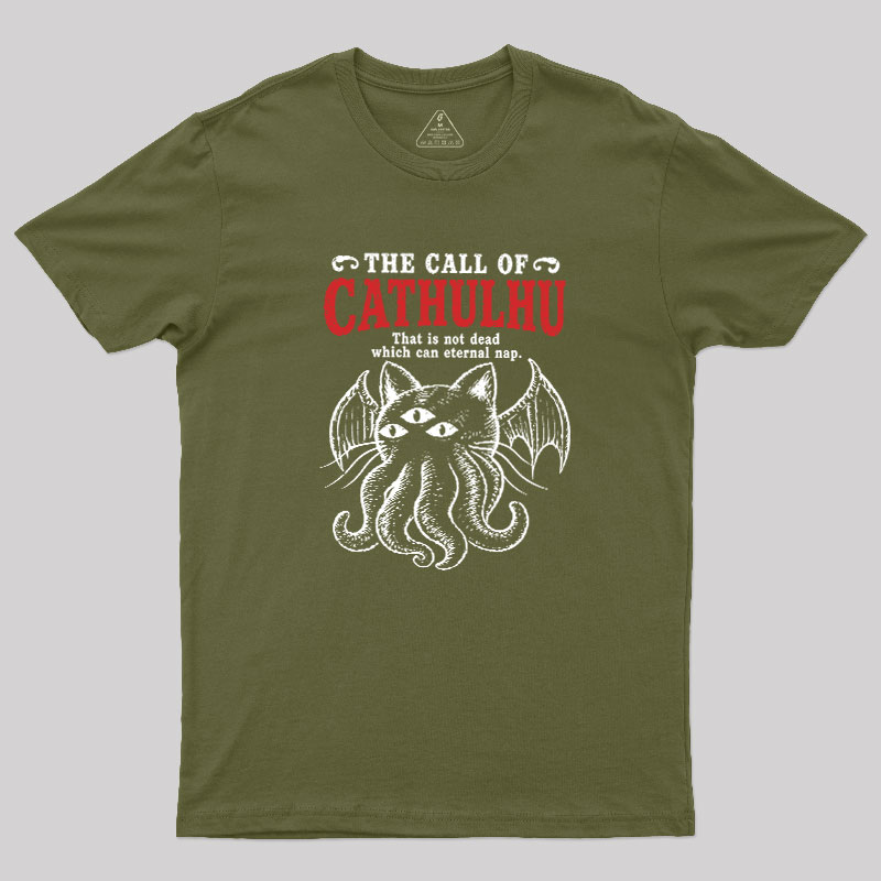 The Call of Cathulhu Geek T-Shirt