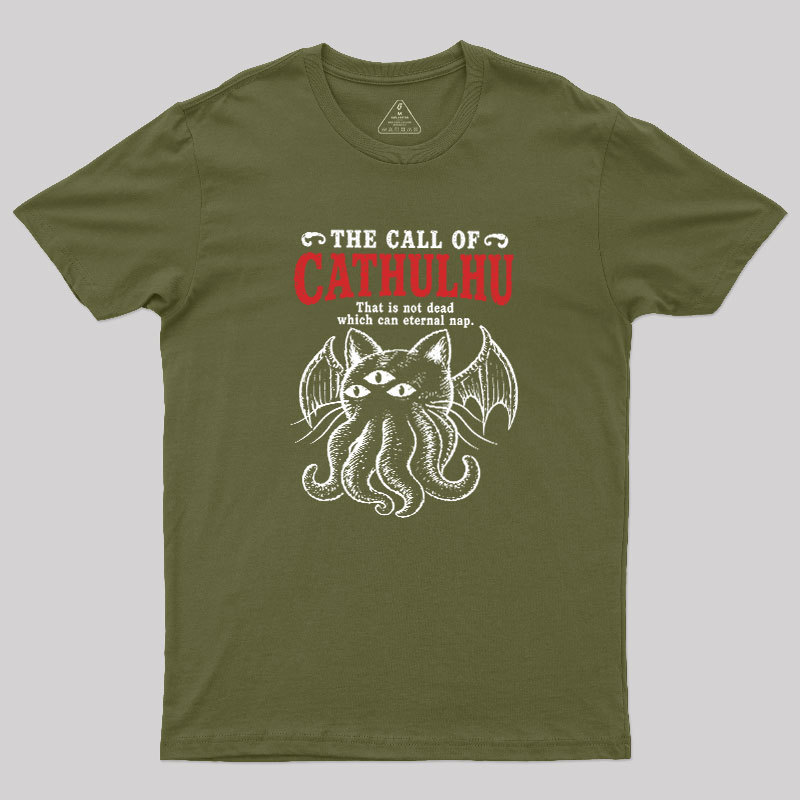 The Call of Cathulhu Geek T-Shirt
