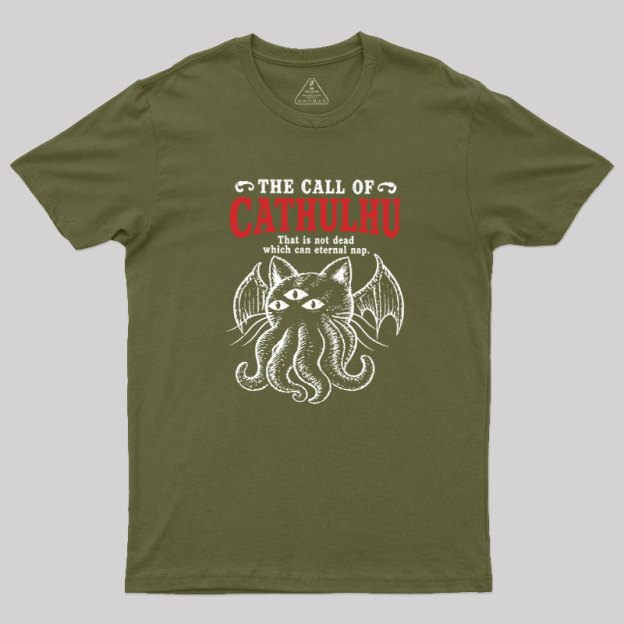 The Call of Cathulhu Geek T-Shirt