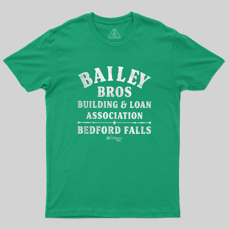 Bailey Bros Bedford Falls Geek T-Shirt