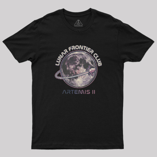 Lunar?Frontier?Club Geek T-Shirt
