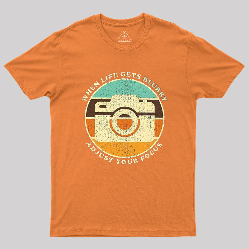 Vintage Camera Quote Geek T-Shirt
