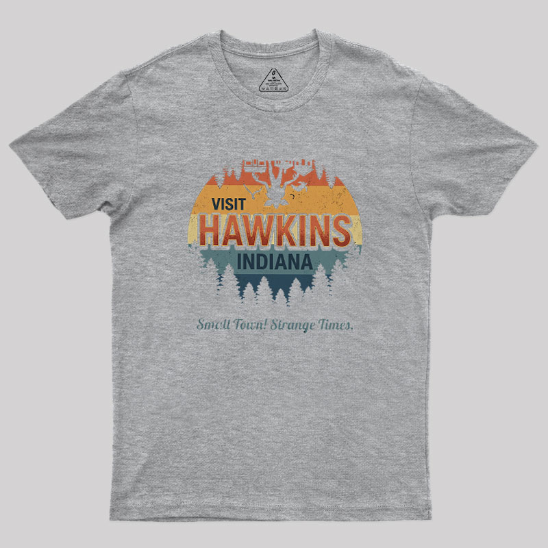 Visit Hawkins Retro 70s Geek T-Shirt