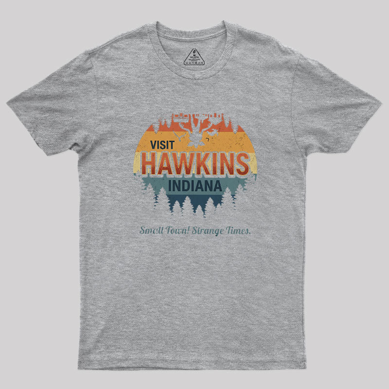 Visit Hawkins Retro 70s Geek T-Shirt