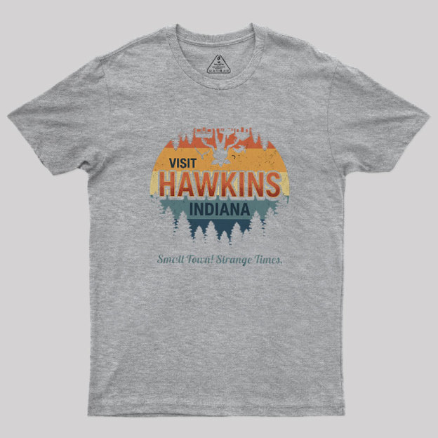 Visit Hawkins Retro 70s Geek T-Shirt