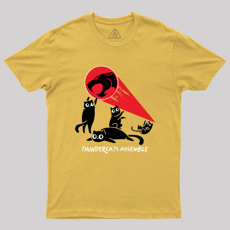 Cats Assemble Geek T-Shirt