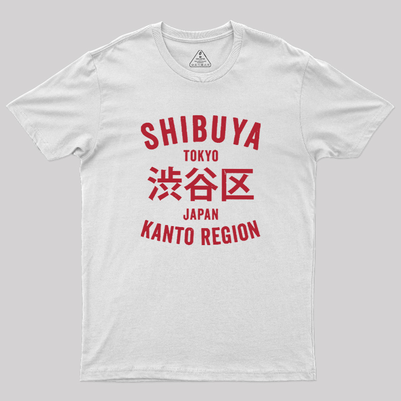 Shibuya Kanto Region Geek T-Shirt