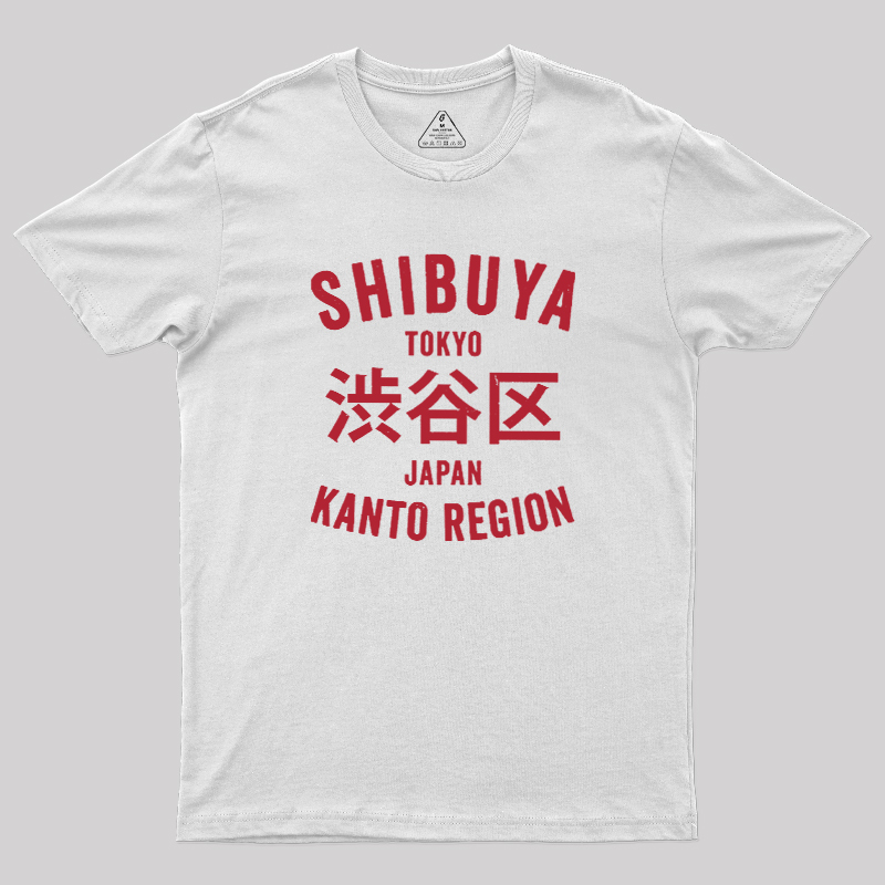 Shibuya Kanto Region Geek T-Shirt