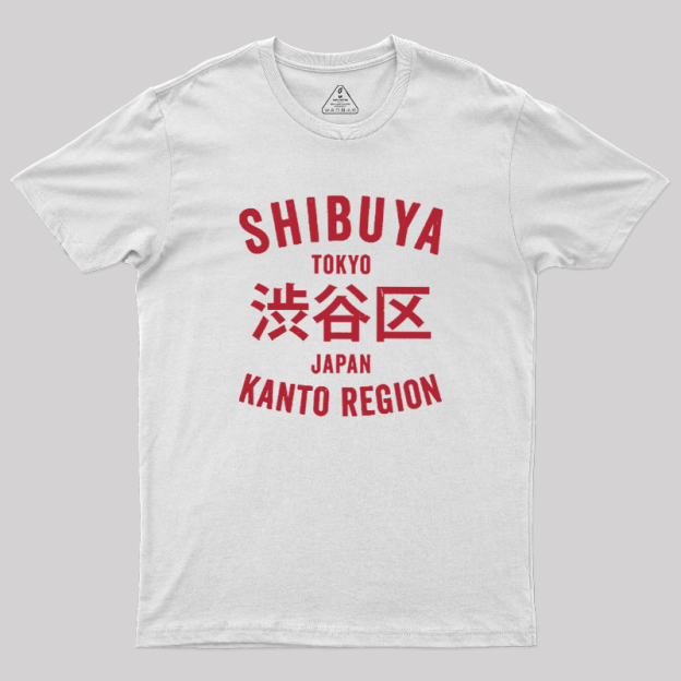 Shibuya Kanto Region Geek T-Shirt