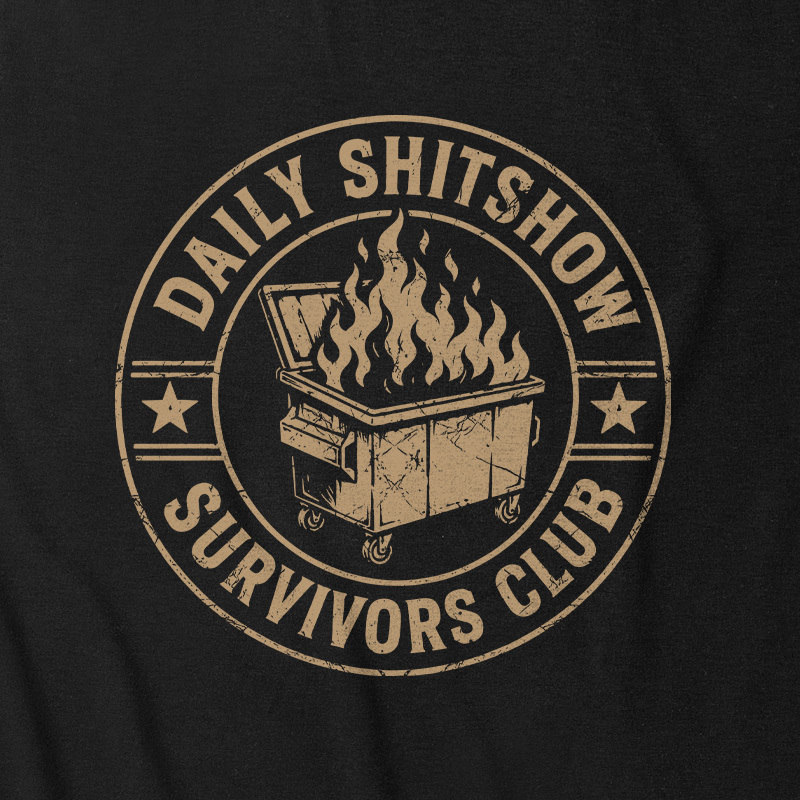 Daily Shitshow Ultra Soft Heather Tank