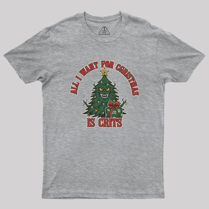 Oh Merry Pun Christmas Geek T-Shirt