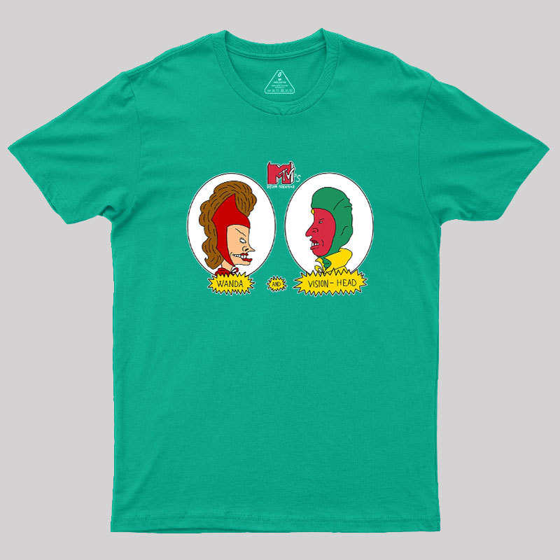 Wanda and visionhead Geek T-Shirt