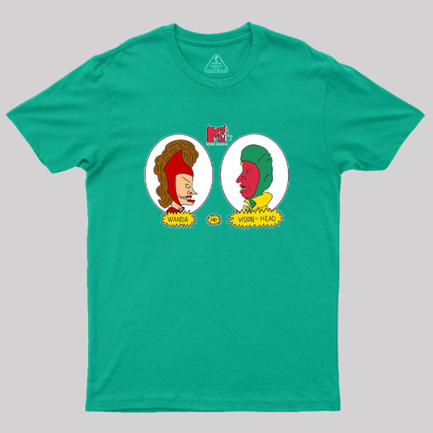 Wanda and visionhead Geek T-Shirt