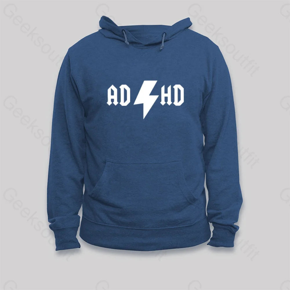 Adhd Hoodie Dark Blue / S