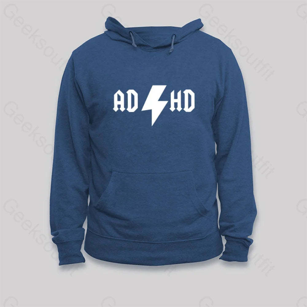 Adhd Hoodie Dark Blue / S
